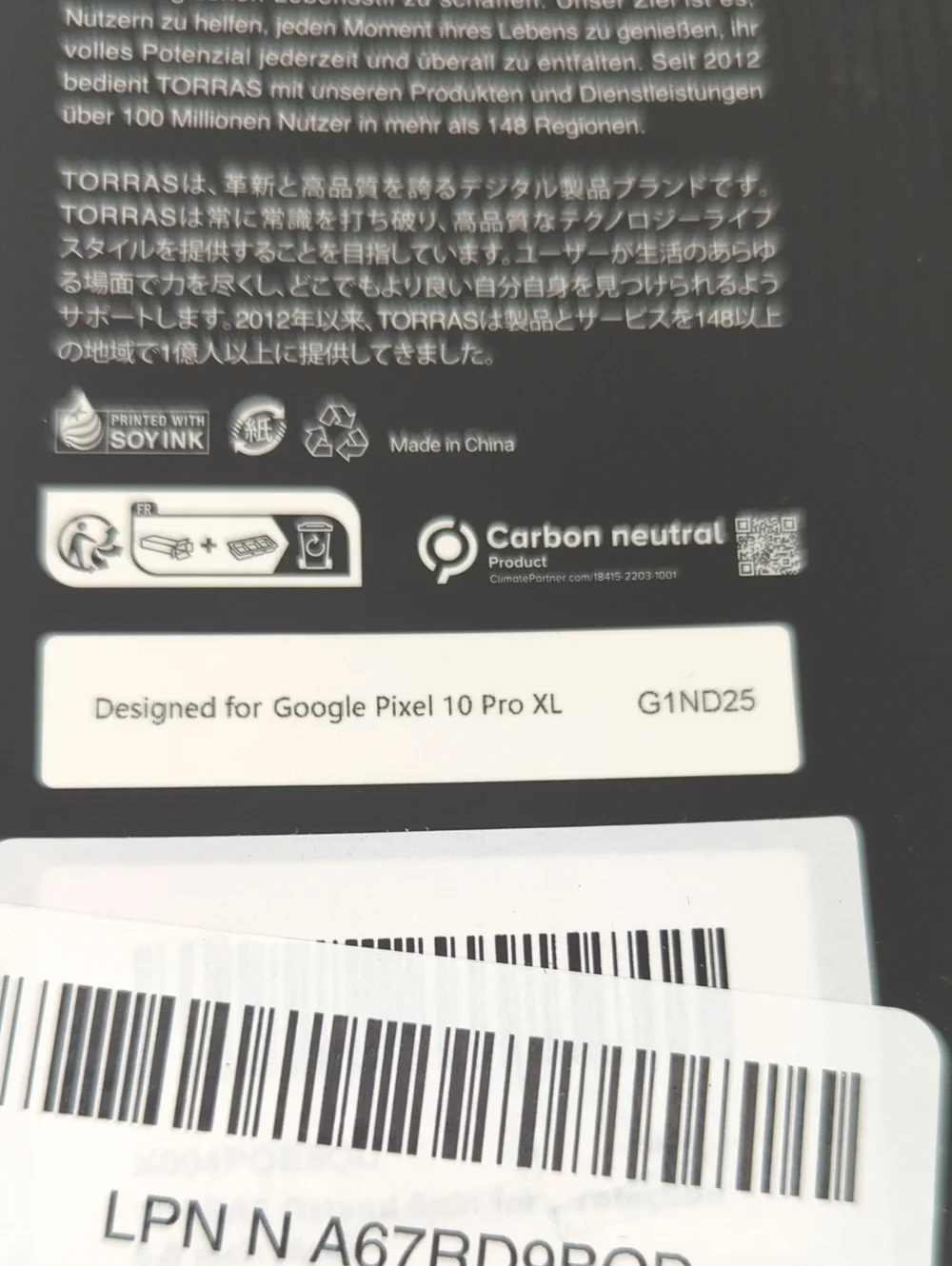 Torras Google Pixel 10 Pro XL Case